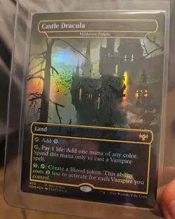 Castle Dracula Voldaren Estate 403 Buy-a-Box Promo Borderless FOIL NM MTG - Image 1