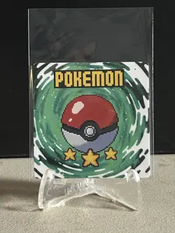 Pokemon Eif origin Gameboy Lenticular (RARE) Ash Champion Scene #C1 - Image 3