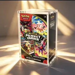 NEW Size Pokemon Booster Bundle Acrylic Display Protector Case UV Protection ☀ - Image 3