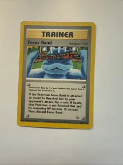 Pokemon TCG Focus Band Neo Genesis 86/111 Rare LP - Image 1