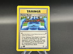 Focus Band - 1st Edition - 86/111 Neo Genesis - Pokemon TCG - 2000 - Image 1