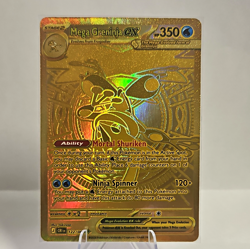 Pokemon TCG Mega Greninja EX 350 HP Secret Rare Full Art Holo 122/086 EN - Image 1