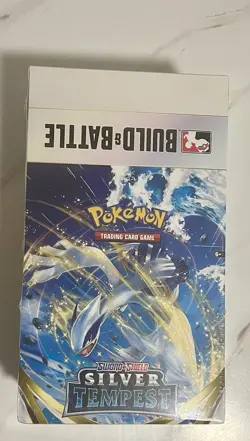 Pokemon SWSH Silver Tempest Build and Battle Box SEALED DISPLAY - Image 1