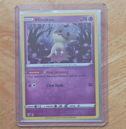 Nintendo Pokemon TCG Battle Styles Mimikyu 068/163 2021 Holo Rare 70HP EN - Image 1