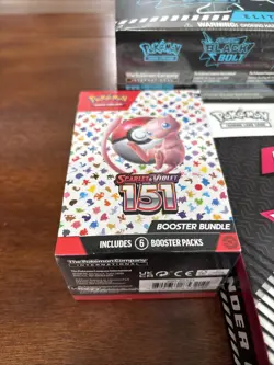 151 Pokemon TCG Sealed Mixed Lot. Prismatic Evo BB, Black Bolt & White Flare ETB - Image 3