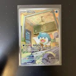 Quaxly Scarlet & Violet - Paldea Evolved 206/193 Illustration Rare - Pokemon TCG - Image 1