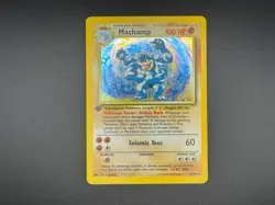 Machamp Pokemon TCG Base Set - 8/102 1st Edition Holo Rare - Image 1