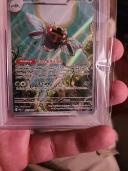 2025 Pokemon Mega Evolutions Ninjask Illustration Rare #137 PSA 10 GEM MINT - Image 3