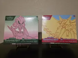 Paradox Rift Pokemon Center Elite Trainer Boxes Set Of 2 FACTORY SEALED PRISTINE - Image 1