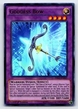 Goddess Bow DRL3-EN065 Dragons of Legend: Unleashed Yu-Gi-Oh 1st Edition - Image 1