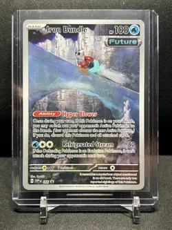 Iron Bundle SVP066 Black Star Promo Holo 2023 Pokemon Paradox Rift NM - Image 1