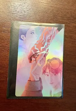 McDonald's KPOP Demon Hunters Rumi & Jinu “Hands” Card Holo Ultra Rare - Image 3