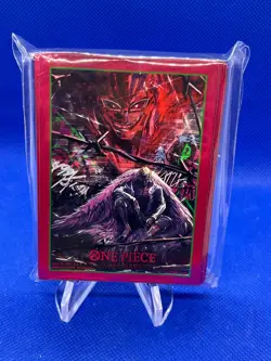 SEALED One Piece Card Game Official Sleeves Vol 4 Donquixote Doflamingo 70-Pack - Image 1