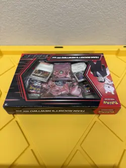 Pokemon TCG Team Rocket's Mewtwo ex Box Sealed Destined Rivals Packs Cards New - Image 3