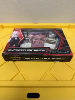 Pokemon TCG Team Rocket's Mewtwo ex Box Sealed Destined Rivals Packs Cards New - Image 5