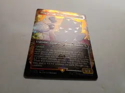 Mog Moogle Warrior Final Fantasy Promo MTG Magic English CHOCOBO TRACK FOIL NM - Image 3