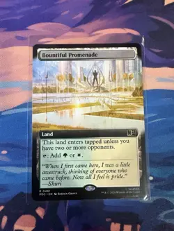 Bountiful Promenade (EXTENDED) MTG | NM/EX | Marvel Super Heroes Commander 461 - Image 1