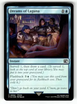 Dreams of Laguna 50 Common FINAL FANTASY Magic: The Gathering Foil Near Mint - Image 1