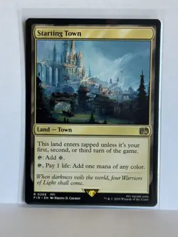 Starting Town - Final Fantasy Magic: The Gathering - Regular - MT/NM - Image 1