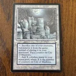 MTG-Magic The Gathering-City Of Shadows- The Dark LP/NM Vintage 1994 - Image 1