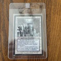 MTG-Magic The Gathering-City Of Shadows- The Dark LP/NM Vintage 1994 - Image 3