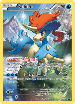Keldeo (XY118) XY: Black Star Promos​ - Near Mint Holofoil Pokemon TCG - Image 1