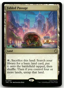 Fabled Passage #67 (NM) Commander: Teenage Mutant Ninja Turtles TMC Magic MTG - Image 1