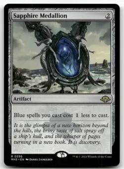 Sapphire Medallion #296 (NM) Modern Horizons 3 MH3 Magic MTG - Image 1