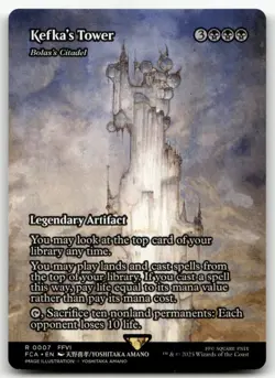 Kefka's Tower - Bolas's Citadel (Showcase) #7 (NM) Final Fantasy FCA Magic MTG - Image 1