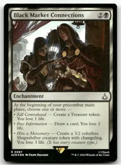 Black Market Connections #87 (Foil) (NM) Assassin's Creed ACR Magic MTG - Image 1