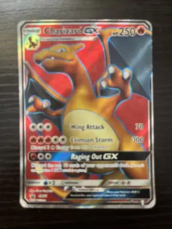 Charizard GX SM60 Black Star Promo 2017 Full Art Holo Rare Pokemon Card TCG MP. - Image 3