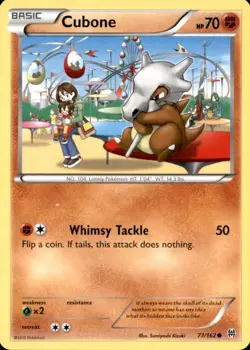 Cubone 77/162 Common BREAKthrough Pokemon Near Mint - Image 1