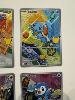 Complete Pokemon Series 1 First Partner Illustration Set Of 9 Cards NM Full Set - Image 4