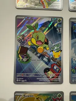 Complete Pokemon Series 1 First Partner Illustration Set Of 9 Cards NM Full Set - Image 5
