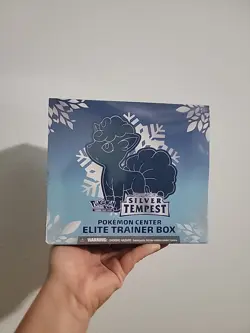 Pokemon Center Silver Tempest Elite Trainer Box Sealed - Image 1