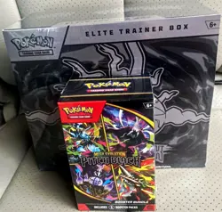 Pokemon TCG Pitch Black Mega Evolution Booster Bundle + Elite Trainer Box Lugia - Image 1