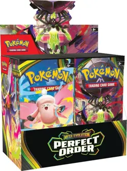 POKEMON MEGA EVOLUTION PERFECT ORDER BOOSTER BOX-RIP OR SHIP SEALED - Image 1