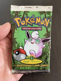 Pokemon Jungle Booster Pack - Heavy 21g - Factory Sealed 1999 - Image 1