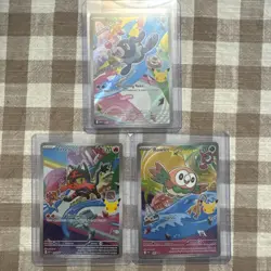 Alola Gen 7 Starters First Partner Illustration Collection Promos Pokemon 1 - Image 1