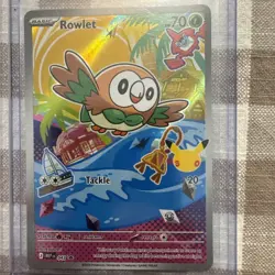 Alola Gen 7 Starters First Partner Illustration Collection Promos Pokemon 1 - Image 4