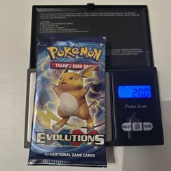 Pokemon XY Evolutions Heavy Booster Pack 20.0g Band New & SEALED - Image 1