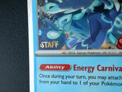 Pokemon Card - Quaquaval SVP 005 Scarlet & Violet Base STAFF Stamped Promo - NM⭐ - Image 2