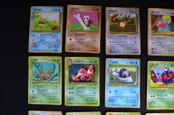 18x Vending Series Old back Vintage Glossy Pokemon Card Japanese - Squirtle etc. - Image 2