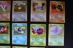 18x Vending Series Old back Vintage Glossy Pokemon Card Japanese - Squirtle etc. - Image 3