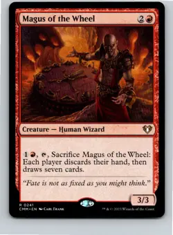 Magic the Gathering Magus of the Wheel Commander Masters MTG Free Shipping! - Image 1
