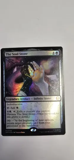 The Soul Stone FOIL 0066 NM/ MNT MtG Magic the Gathering SPM Marvel's Spider-Man - Image 1