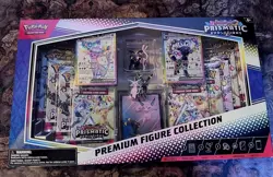 Pokemon TCG Prismatic Evolutions Premium Figure Collection Box Sealed - Image 1