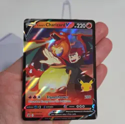 Pokemon TCG 25th Anniversary Lances Charizard SWSH133 Regular Size. - Image 3