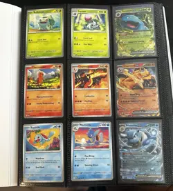 Pokemon 151 Starter Master Set With 151 Binder +Holo Energies + Poster Collectio - Image 2