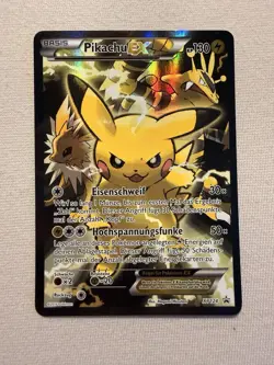 Pikachu EX XY124 Holo 2016 Pokemon - Deutsch - Image 1